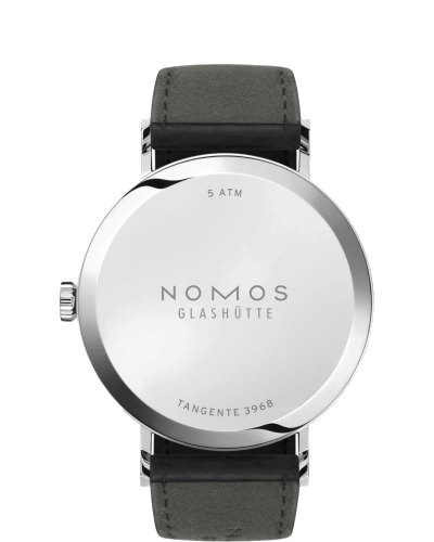 Nomos Glashütte Neomatik 39 Platinum gray, Stainless steal back (watches)